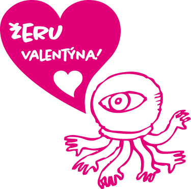 Vánoručka žere Valentýna